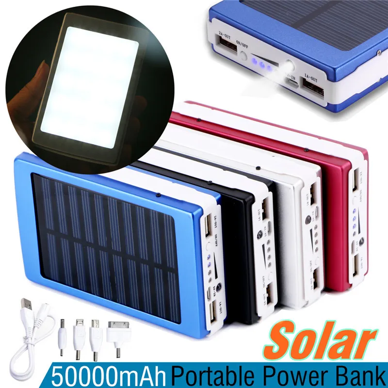 10000mAh Solar Panel LED Light Power Bank External Double USB Battery Charge With Charger Adapter Protable Outdoor
10000mAh Solar Panel LED Light Power Bank External Double USB Battery Charge With Charger Adapter Protable Outdoor