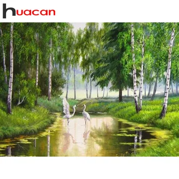 Huacan Diamond Embroidery Scenic Birch Forest Full Square Diamond Painting Cross Stitch Mosaic 5D DIY Rhinestone Home Decor
Huacan Diamond Embroidery Scenic Birch Forest Full Square Diamond Painting Cross Stitch Mosaic 5D DIY Rhinestone Home Decor