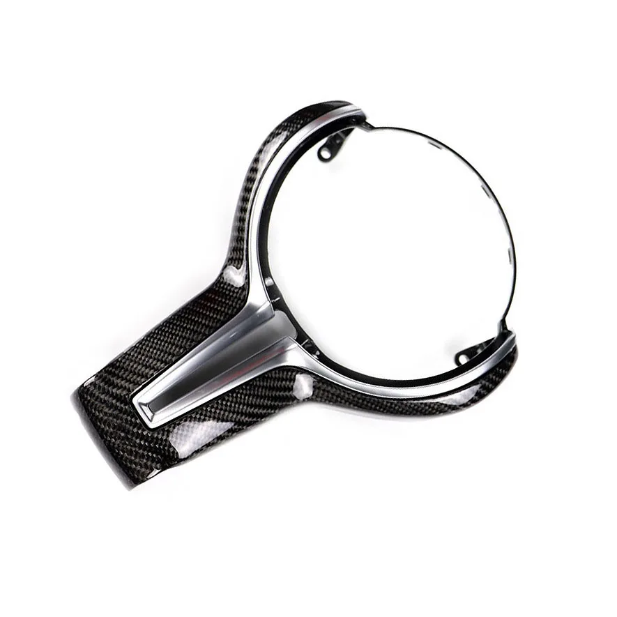 For Bmw F80 M3 F82 F83 M4 F10 M5 F06 F12 F13 M6 F15 X5M F16 X6M Replacement Carbon Fiber Steering Wheel Trim Cover
For Bmw F80 M3 F82 F83 M4 F10 M5 F06 F12 F13 M6 F15 X5M F16 X6M Replacement Carbon Fiber Steering Wheel Trim Cover