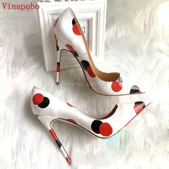 Vinapobo Poka Dot Print Women Cute Stiletto High Heels Office Elegant Ladies Slip on Pointed Toe Pumps Young Girls wedding Shoes
Vinapobo Poka Dot Print Women Cute Stiletto High Heels Office Elegant Ladies Slip on Pointed Toe Pumps Young Girls wedding Shoes