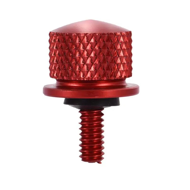 Universal Motorcycle 1/4" 6mm Aviation Billet Aluminum Knurled Rear Seat Bolt Motorcycle Screw
Universal Motorcycle 1/4" 6mm Aviation Billet Aluminum Knurled Rear Seat Bolt Motorcycle Screw
