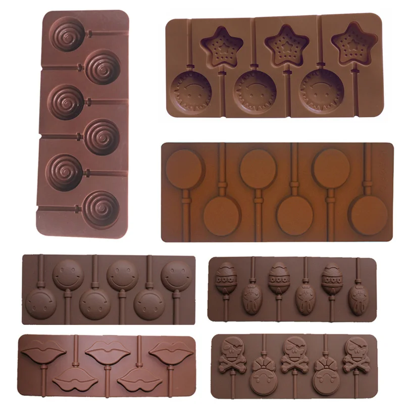 Silicone Round Lollipop Pudding Jelly Candy Bakeware Mould Pan 1 Pcs Ice Cookie Biscuit Mold Cake Chocolate Soap Cake Molds
Silicone Round Lollipop Pudding Jelly Candy Bakeware Mould Pan 1 Pcs Ice Cookie Biscuit Mold Cake Chocolate Soap Cake Molds