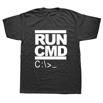 Run Cmd Computer Programmer T Shirts Funny Birthday Gift For Man Boyfriend Husband Summer Short Sleeve Cotton T-Shirt Geek Nerd
Run Cmd Computer Programmer T Shirts Funny Birthday Gift For Man Boyfriend Husband Summer Short Sleeve Cotton T-Shirt Geek Nerd