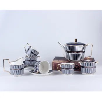 Northern Europe Ins Bone China Coffee Service Suit Originality Ceramics Teapot Cup And Saucer Afternoon Tea Gift
Northern Europe Ins Bone China Coffee Service Suit Originality Ceramics Teapot Cup And Saucer Afternoon Tea Gift