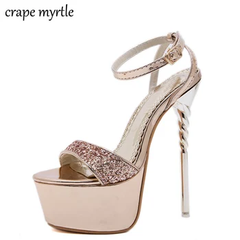 2020 Summer Fashion Buckle Women Shoes Platform heels bling shoes Thin Heels Peep Toe Pumps Female Party Sexy Shoes YMA764
2020 Summer Fashion Buckle Women Shoes Platform heels bling shoes Thin Heels Peep Toe Pumps Female Party Sexy Shoes YMA764