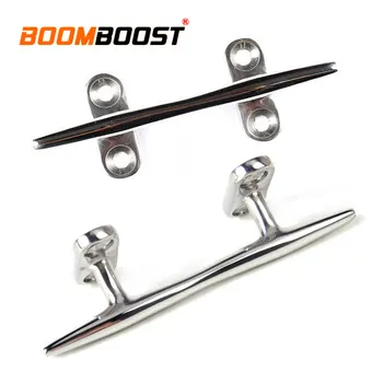 2PCS Dock Deck Stainless Steel 316 Rope Cleat Line Hardware For Boat Yacht Marine Silver Latch Tie 4.9 inch
2PCS Dock Deck Stainless Steel 316 Rope Cleat Line Hardware For Boat Yacht Marine Silver Latch Tie 4.9 inch