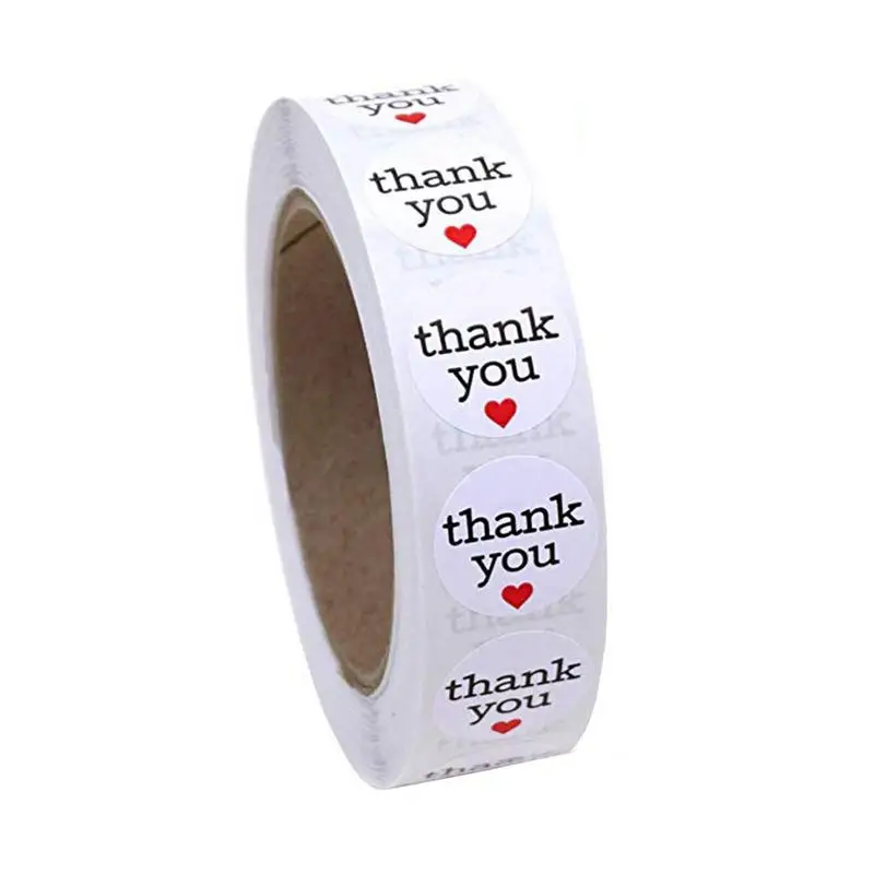 500PCS/Roll Thank You Red Heart Shaped Stickers Holiday Family Birthday Decoration Labels Wide Application Quick Delivery
500PCS/Roll Thank You Red Heart Shaped Stickers Holiday Family Birthday Decoration Labels Wide Application Quick Delivery