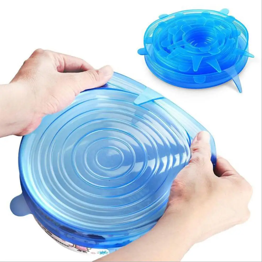 6Pcs/Set Silicone Lids For Mugs Reusable Food Fresh Save Cover Durable Bowl Plate Storage Kitchen Heat Resisting Tools
6Pcs/Set Silicone Lids For Mugs Reusable Food Fresh Save Cover Durable Bowl Plate Storage Kitchen Heat Resisting Tools