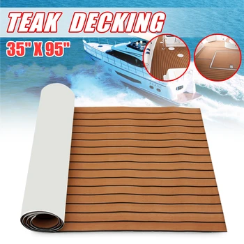 2400x900x5.5mm Marine Boat Synthetic Flooring EVA Foam Yacht Teak Decking Sheet Boat Carpet Floor Mat
2400x900x5.5mm Marine Boat Synthetic Flooring EVA Foam Yacht Teak Decking Sheet Boat Carpet Floor Mat