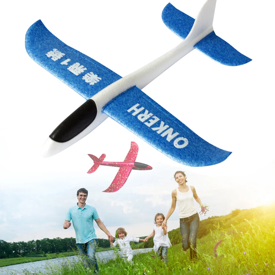 34Cm Foam Plane Throwing Glider Toy Airplane Inertial Foam EPP Flying Model gliders Outdoor Fun Sports Planes toy for children
34Cm Foam Plane Throwing Glider Toy Airplane Inertial Foam EPP Flying Model gliders Outdoor Fun Sports Planes toy for children