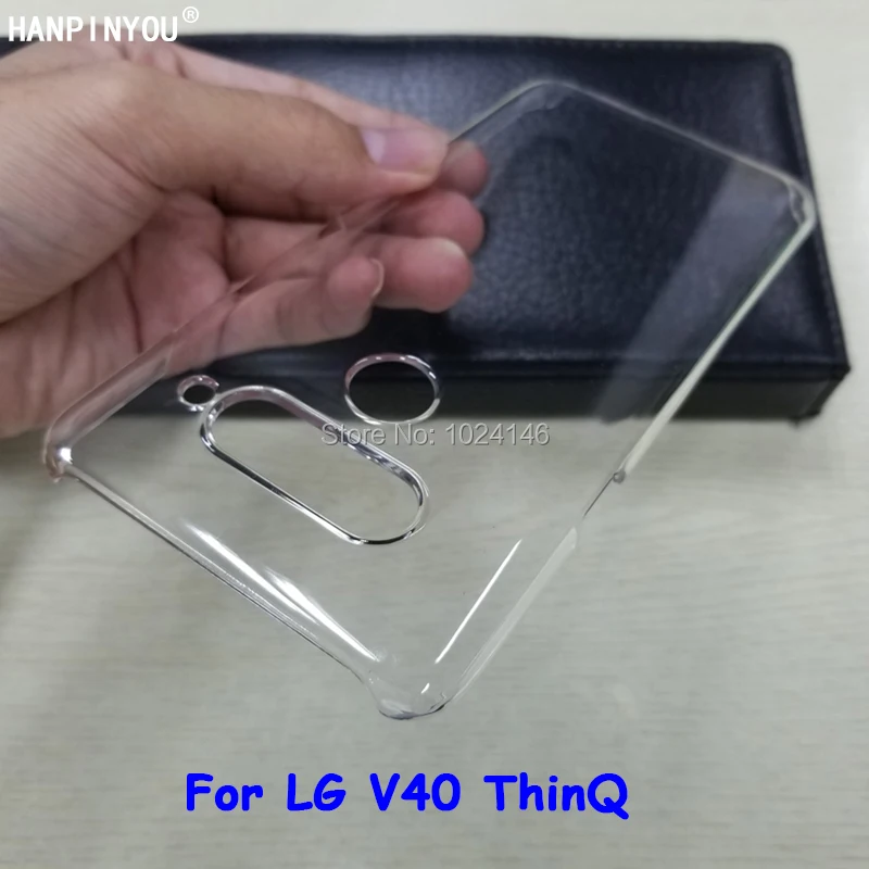 For LG V40 ThinQ V405QA V405UA V405TA 6.4" Slim Crystal Transparent Hard PC Back Case DIY Cover Protection Skin Shell
For LG V40 ThinQ V405QA V405UA V405TA 6.4" Slim Crystal Transparent Hard PC Back Case DIY Cover Protection Skin Shell