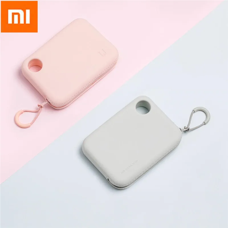 Xiaomi Mijia силиконовый портативный на молнии сумка для хранения кошелек легкий