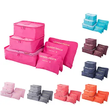 PinShang 6PCS/Set Travel Storage Bag in Bag Luggage Organizer Cube Packing Bags for Clothing
PinShang 6PCS/Set Travel Storage Bag in Bag Luggage Organizer Cube Packing Bags for Clothing