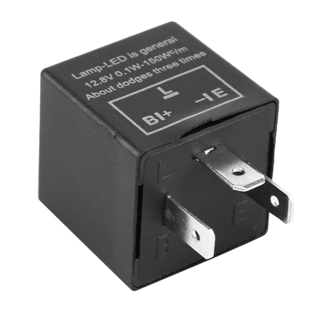 New 3pins Car Motorcycle Universal Adjustable LED Turn Signal Light Blinker Flasher Relay for most 12V Car or Motorcycle
New 3pins Car Motorcycle Universal Adjustable LED Turn Signal Light Blinker Flasher Relay for most 12V Car or Motorcycle