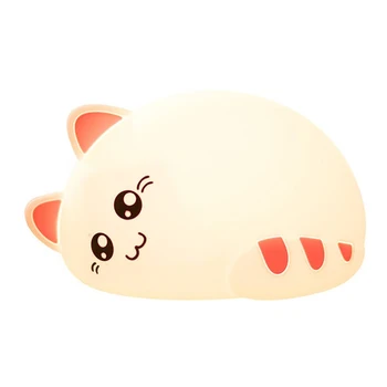 Led Night Light Cute Cat Animal USB Charge Silicone Soft Cartoon Nursery Lamp Bedroom Baby Night Lamp Children Birthday Gift T
Led Night Light Cute Cat Animal USB Charge Silicone Soft Cartoon Nursery Lamp Bedroom Baby Night Lamp Children Birthday Gift T