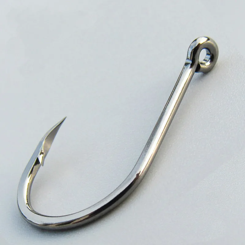 50pcs High Carbon Steel Fishing Hooks Set With Hole Chmical Sharpen Hook Poiont 5c Hardness Offset Fishing Tackle
50pcs High Carbon Steel Fishing Hooks Set With Hole Chmical Sharpen Hook Poiont 5c Hardness Offset Fishing Tackle