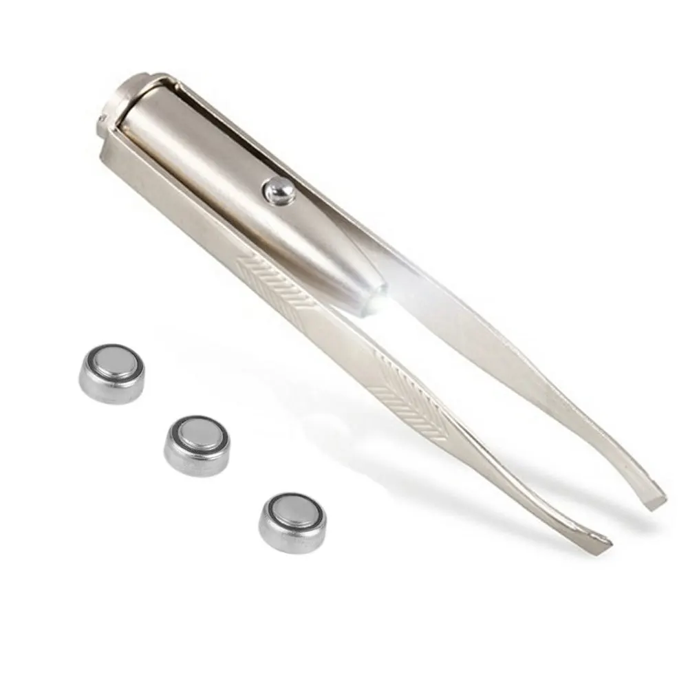 Hot Mutifunctional Light Eyelash Removal pince a epiler Tweezer Clip Make Up Led Eyebrow Hair Beauty Tool pinzetta con la luce
Hot Mutifunctional Light Eyelash Removal pince a epiler Tweezer Clip Make Up Led Eyebrow Hair Beauty Tool pinzetta con la luce