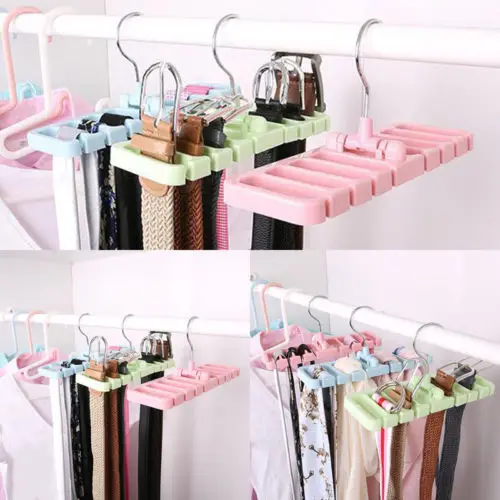 Candy Color Closet Storage Rack Tie Belt Scarf Organize Space Save Plastic Rotating Hanger Strict Durable
Candy Color Closet Storage Rack Tie Belt Scarf Organize Space Save Plastic Rotating Hanger Strict Durable