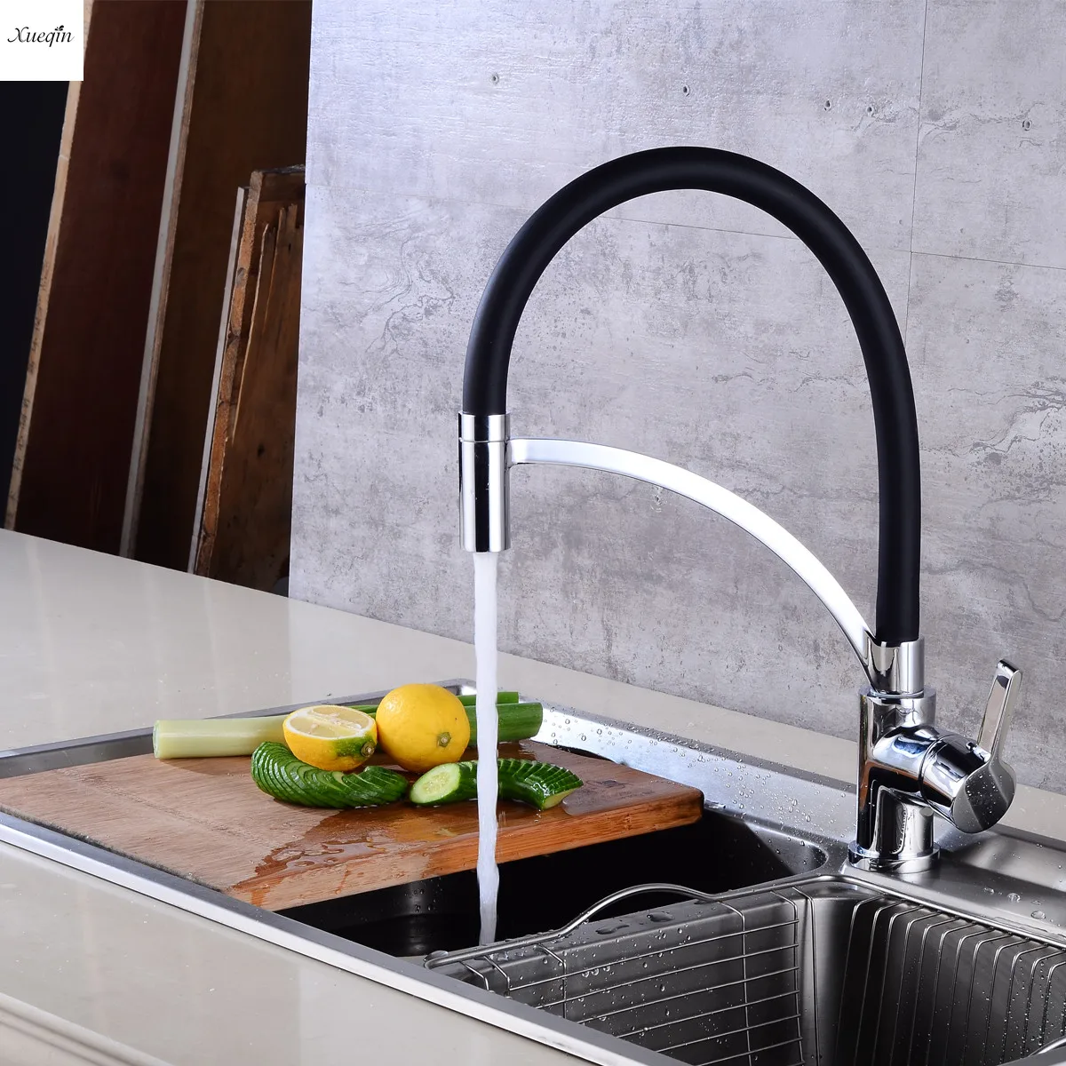 Silver Copper Black Rubber Pull Out 360Rotation Basin Faucet Spout Single Handle Cold And Hot Mixer Tap Kitchen Sink Faucet
Silver Copper Black Rubber Pull Out 360Rotation Basin Faucet Spout Single Handle Cold And Hot Mixer Tap Kitchen Sink Faucet
