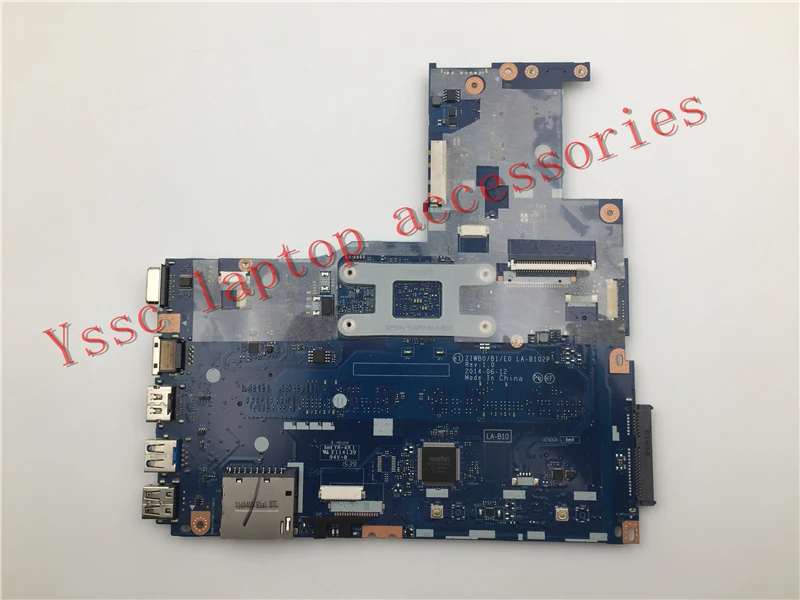 New ZIWB0/B1/E0 LA-B102P for Lenovo B50-30 notebook motherboard for intel N2820 N2830 N2840 CPU (no fingerprint connector )
New ZIWB0/B1/E0 LA-B102P for Lenovo B50-30 notebook motherboard for intel N2820 N2830 N2840 CPU (no fingerprint connector )