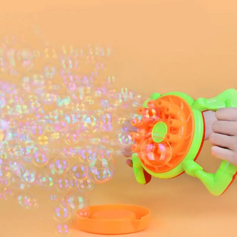 New steering wheel bubble machine 12-hole electric bubble maker automatic bubble gun children toy fan toy with two empty bottle
New steering wheel bubble machine 12-hole electric bubble maker automatic bubble gun children toy fan toy with two empty bottle