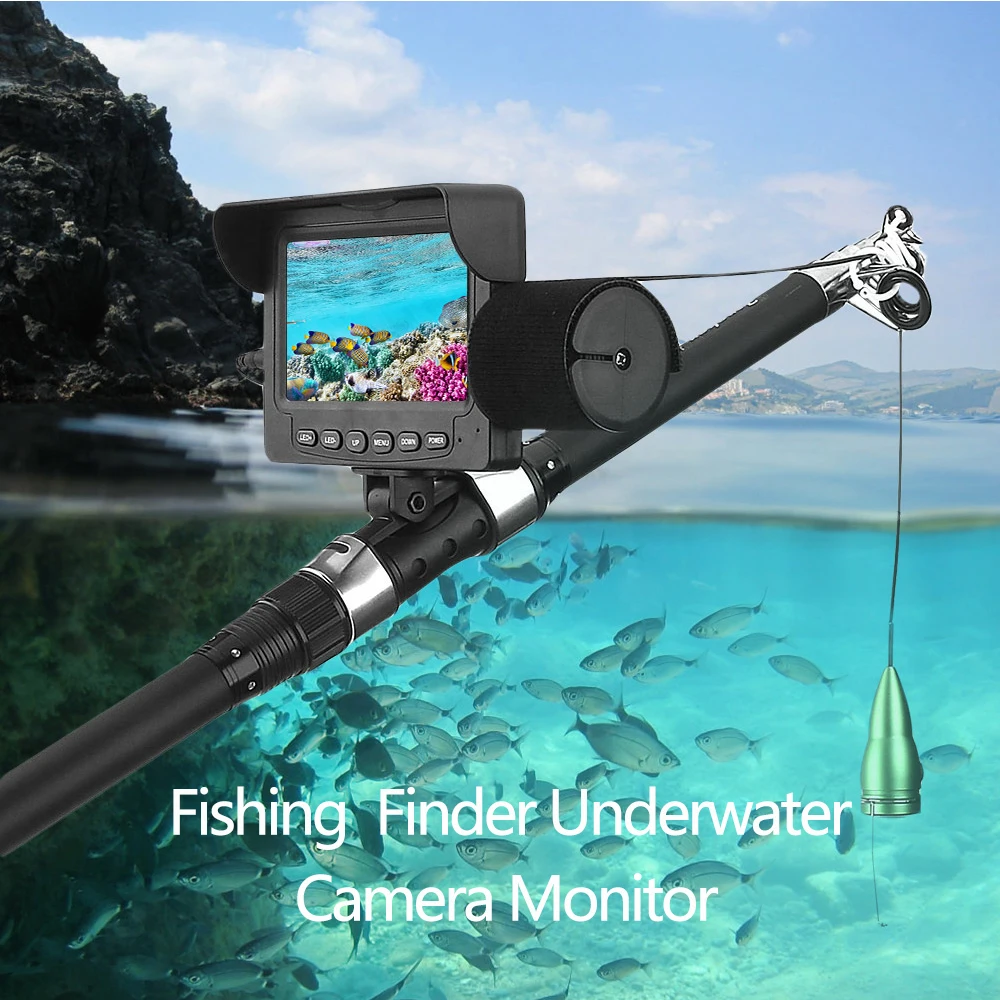 Outlife Night Vision Fishing Camera LED 15M Cable 1000TVL 4.3 Inch LCD Monitor Fish Finder Underwater IP68 Waterproof Fishfinder
Outlife Night Vision Fishing Camera LED 15M Cable 1000TVL 4.3 Inch LCD Monitor Fish Finder Underwater IP68 Waterproof Fishfinder