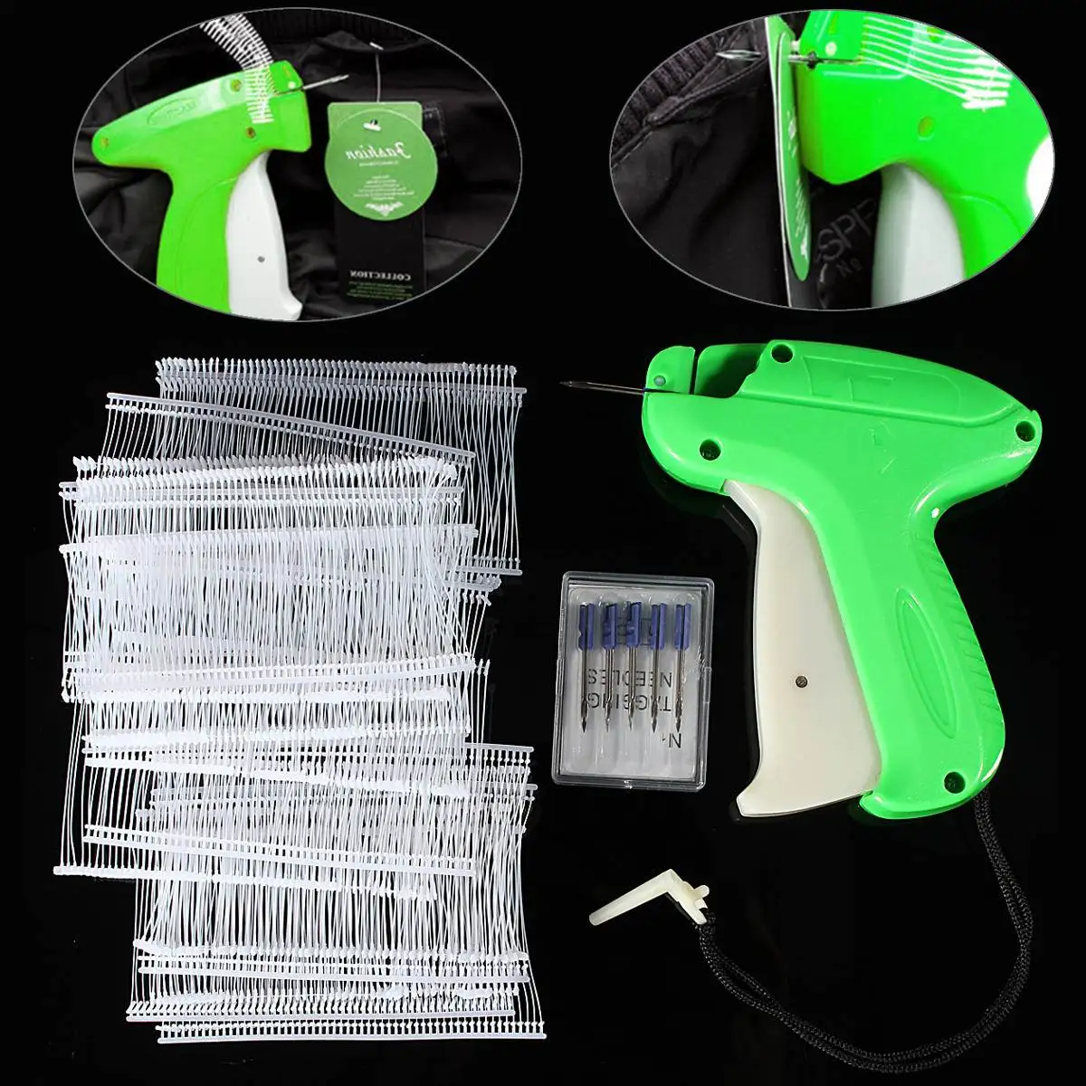 Regular Price Tagging Gun/ Label Clothes Garment Tag Machine Tool + 1000Pcs Barbs and 5Pcs Needles Set Product Price Label Tool
Regular Price Tagging Gun/ Label Clothes Garment Tag Machine Tool + 1000Pcs Barbs and 5Pcs Needles Set Product Price Label Tool