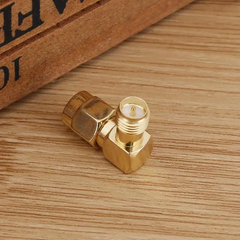 2PCS/LOT Right Angle 90-Degree RP-SMA Male to Female RF Coaxial Adapter all-copper gold plated Connectors Electrical Equipment
2PCS/LOT Right Angle 90-Degree RP-SMA Male to Female RF Coaxial Adapter all-copper gold plated Connectors Electrical Equipment