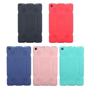 Solid Silicone Protective Full Coverage Cover Tablet PC Accessories for Amazon Kindle Fire HD8 2017
Solid Silicone Protective Full Coverage Cover Tablet PC Accessories for Amazon Kindle Fire HD8 2017