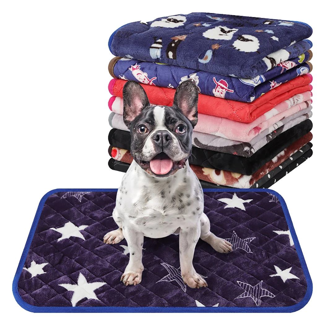 Cotton Velvet Pet Blanket Cartoon Print Warm Plus Cotton Pet Dog Cat Blanket Home Pet Supplies Color Random
Cotton Velvet Pet Blanket Cartoon Print Warm Plus Cotton Pet Dog Cat Blanket Home Pet Supplies Color Random