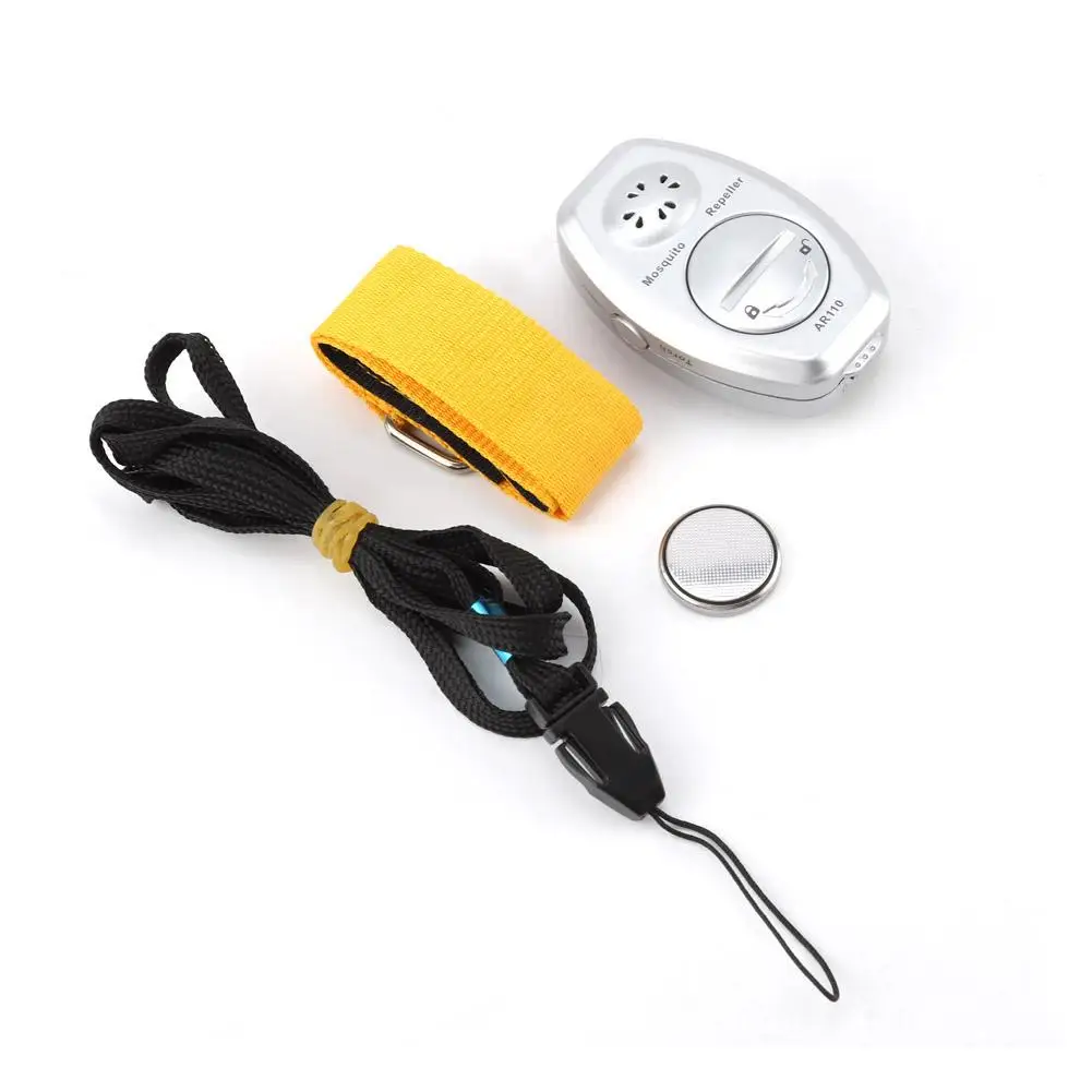 Ultrasonic Mosquito Repeller Key Chain Anti Pest Indoor Outdoor Camping Repellents (Battery Included)
Ultrasonic Mosquito Repeller Key Chain Anti Pest Indoor Outdoor Camping Repellents (Battery Included)