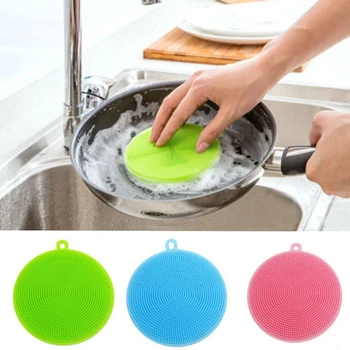 1PC Magic Silicone Cleaning Brushes Home Supplies Dish Pan Easy to Clean Scouring Pads Bowl Popular Wash Brushes
1PC Magic Silicone Cleaning Brushes Home Supplies Dish Pan Easy to Clean Scouring Pads Bowl Popular Wash Brushes