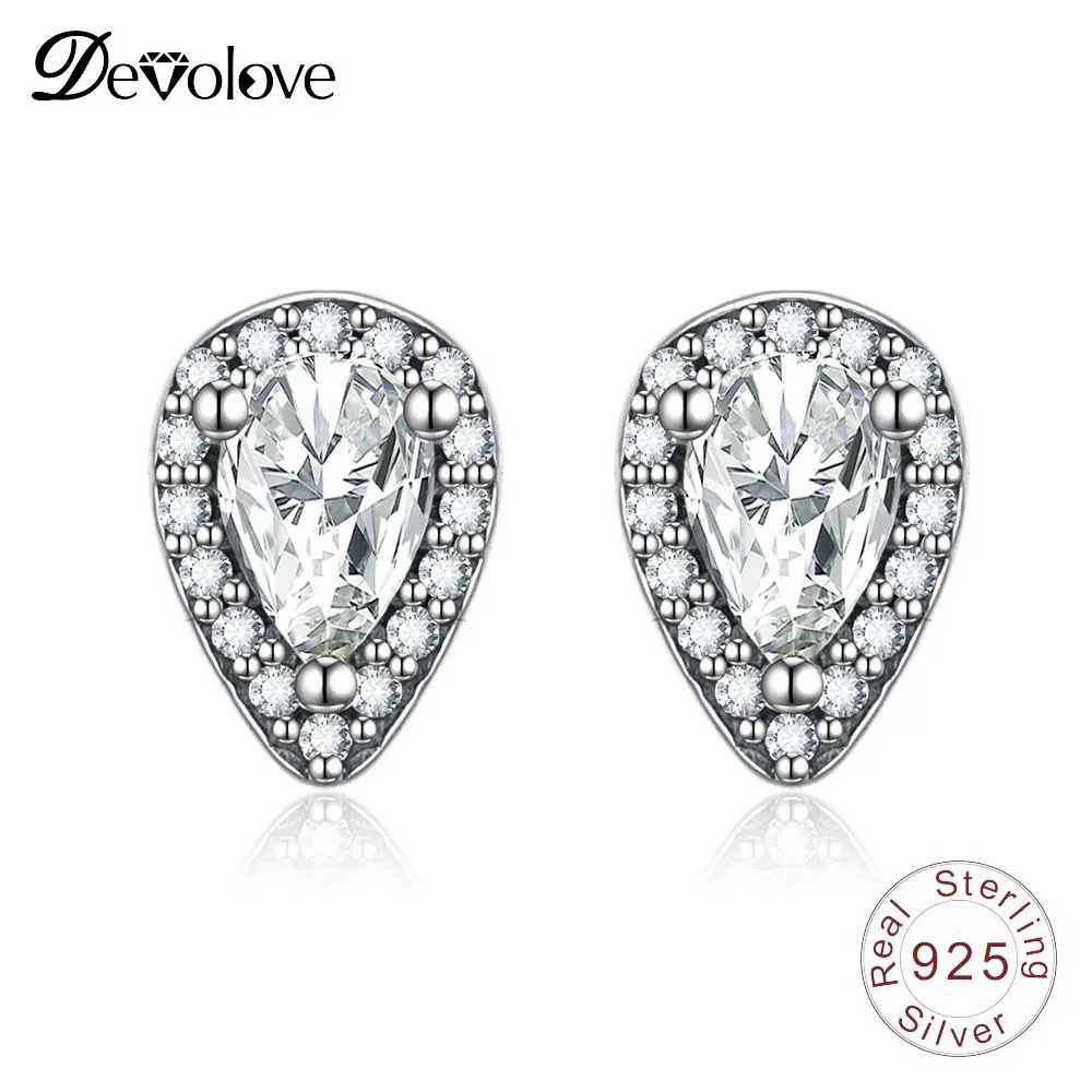 Devolove 925 Sterling Sliver Female Earrings Radiant Teardrops Earring Studs Gift For Women PSER0119-B Dropshipping
Devolove 925 Sterling Sliver Female Earrings Radiant Teardrops Earring Studs Gift For Women PSER0119-B Dropshipping