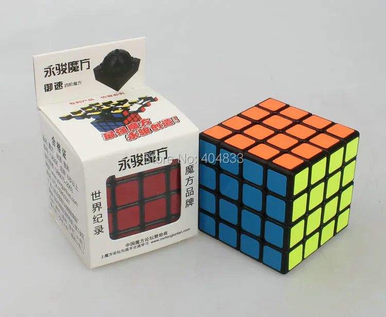 Yongjun yusu R 4x4 Cube черный/белый/конфеты Скорость Cubo magico Образование игрушка идея