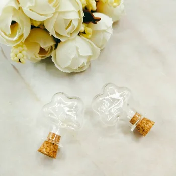 100pcs/lot Glass flower Cork Bottles Mini Clear Glass Bottle Vials Empty Sample Jars Vial Wishing Bottle DIY Pendants wed decor
100pcs/lot Glass flower Cork Bottles Mini Clear Glass Bottle Vials Empty Sample Jars Vial Wishing Bottle DIY Pendants wed decor