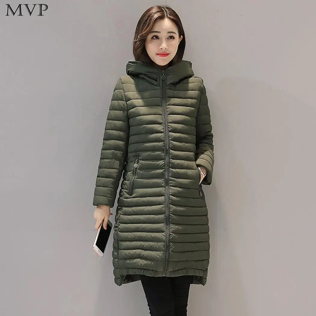 Plus Solid Women Winter Fashion Long Sleeve jacket Zipper Slim Down Down winter Women Casual Hooded Long size cotton Coat
Plus Solid Women Winter Fashion Long Sleeve jacket Zipper Slim Down Down winter Women Casual Hooded Long size cotton Coat