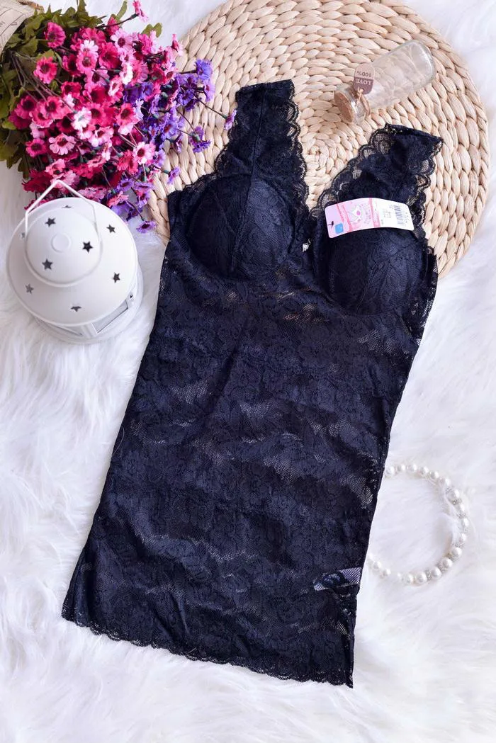 Brandy Melville New Lace Bralette 2018 Slim Long Paragraph Bottoming Vest Sexy Lace Bra With A Chest Pad Vests Women Top Crop
Brandy Melville New Lace Bralette 2018 Slim Long Paragraph Bottoming Vest Sexy Lace Bra With A Chest Pad Vests Women Top Crop