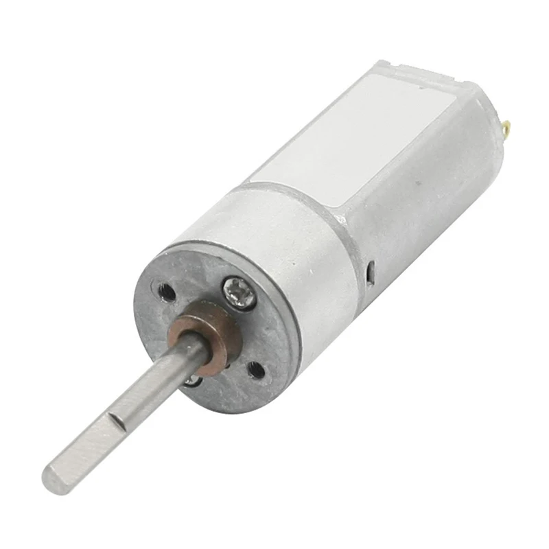 DC 9V 600rpm High Torque Rotary Speed Reduce Electric Geared Box Motor Gray+Silver
DC 9V 600rpm High Torque Rotary Speed Reduce Electric Geared Box Motor Gray+Silver