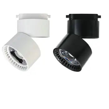 360 degree rotation Dimmable LED Spotlight Adjustable 15W COB LED Track Lighting Indoor Home Clothes Stores Shopes Rail light
360 degree rotation Dimmable LED Spotlight Adjustable 15W COB LED Track Lighting Indoor Home Clothes Stores Shopes Rail light