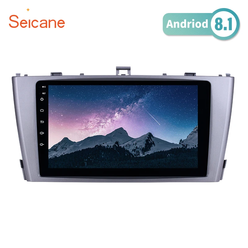Seicane Android 8.1 GPS Navigation 9 inch Radio for 2009-2013 Toyota AVENSIS with 1024*600 Touchscreen Bluetooth Phone Wifi
Seicane Android 8.1 GPS Navigation 9 inch Radio for 2009-2013 Toyota AVENSIS with 1024*600 Touchscreen Bluetooth Phone Wifi