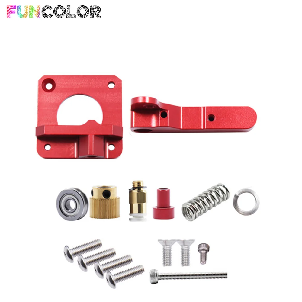 MK8 Extruder Aluminum Block Bowden Extruder 3D Printer Parts 1.75mm Filament Reprap for CR-7 CR-8 CR-10 3D Printer Accessories
MK8 Extruder Aluminum Block Bowden Extruder 3D Printer Parts 1.75mm Filament Reprap for CR-7 CR-8 CR-10 3D Printer Accessories
