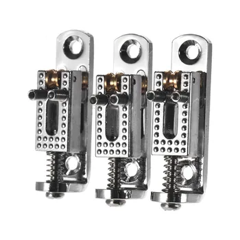 3pcs Guitar Roller Bridge Single Saddles Guitar Bridge Saddle Set with Screws and Wrench for Cigarbox Guitars Electric Guitars
3pcs Guitar Roller Bridge Single Saddles Guitar Bridge Saddle Set with Screws and Wrench for Cigarbox Guitars Electric Guitars