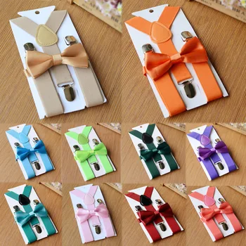 Hot 26 Colors Adjustable Y-Back Elastic Kids Braces Belt Suspenders Tuxedo Bowtie Suit Boy Girls Children Strap Clips Wedding
Hot 26 Colors Adjustable Y-Back Elastic Kids Braces Belt Suspenders Tuxedo Bowtie Suit Boy Girls Children Strap Clips Wedding