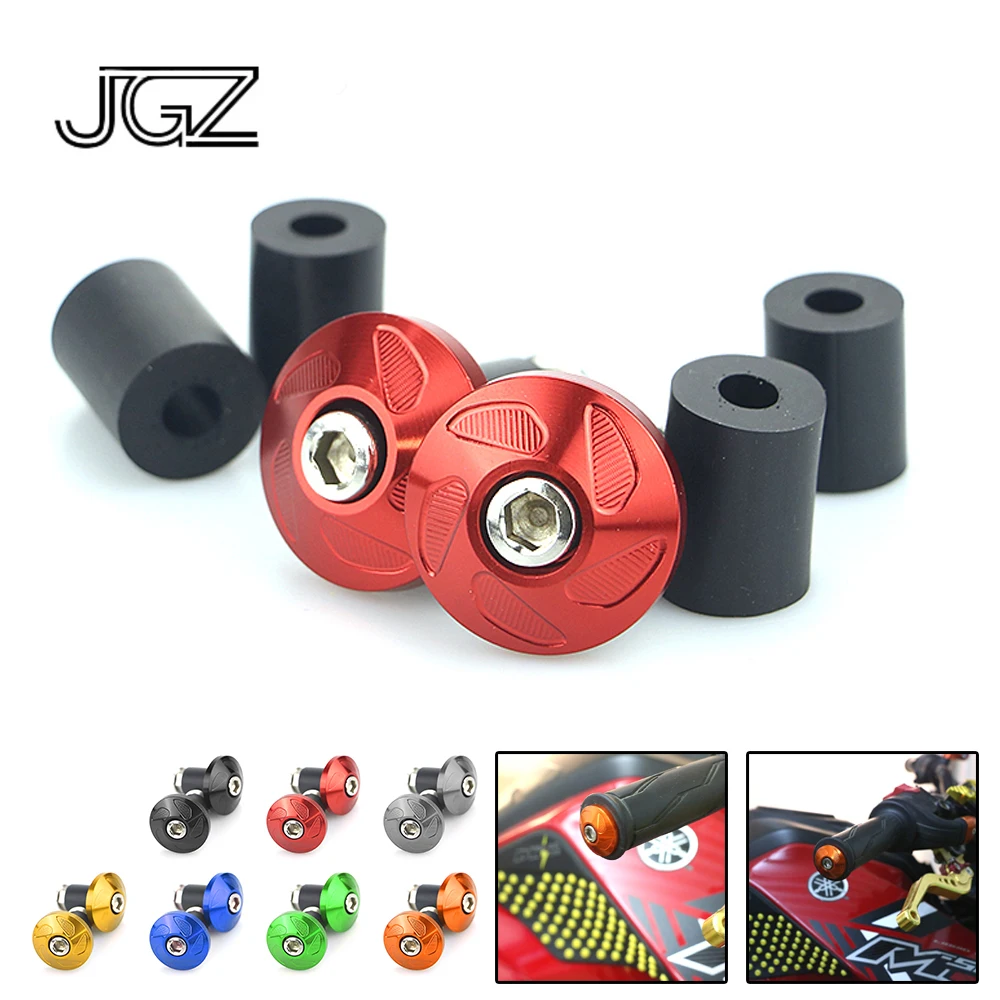 Pair 22mm Universal Motorcycle CNC Aluminum Handlebar Bar Ends Balance Sliders Plug Crash Protector Pads For Yamaha Honda Ducati 
Pair 22mm Universal Motorcycle CNC Aluminum Handlebar Bar Ends Balance Sliders Plug Crash Protector Pads For Yamaha Honda Ducati