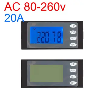 LCD AC Digital Voltage power meter monitor watt energy KWh time Volt Ammeter
LCD AC Digital Voltage power meter monitor watt energy KWh time Volt Ammeter
