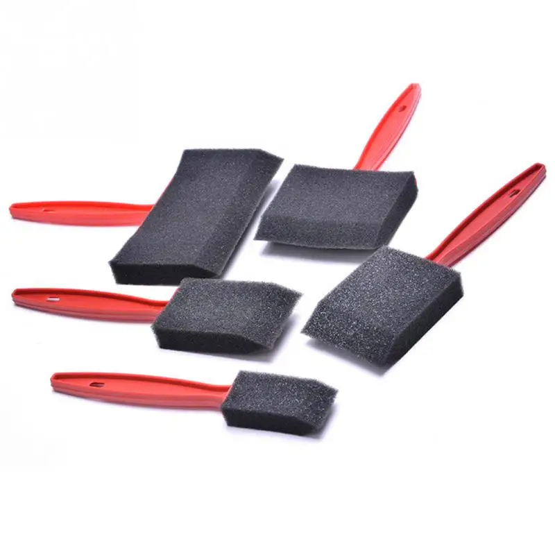 5Pcs/Set Black Foam Brush Sponge Plastic Handle Art Craft Painting 5 sizes Drawing Project Tool Supply Drop Shipping
5Pcs/Set Black Foam Brush Sponge Plastic Handle Art Craft Painting 5 sizes Drawing Project Tool Supply Drop Shipping