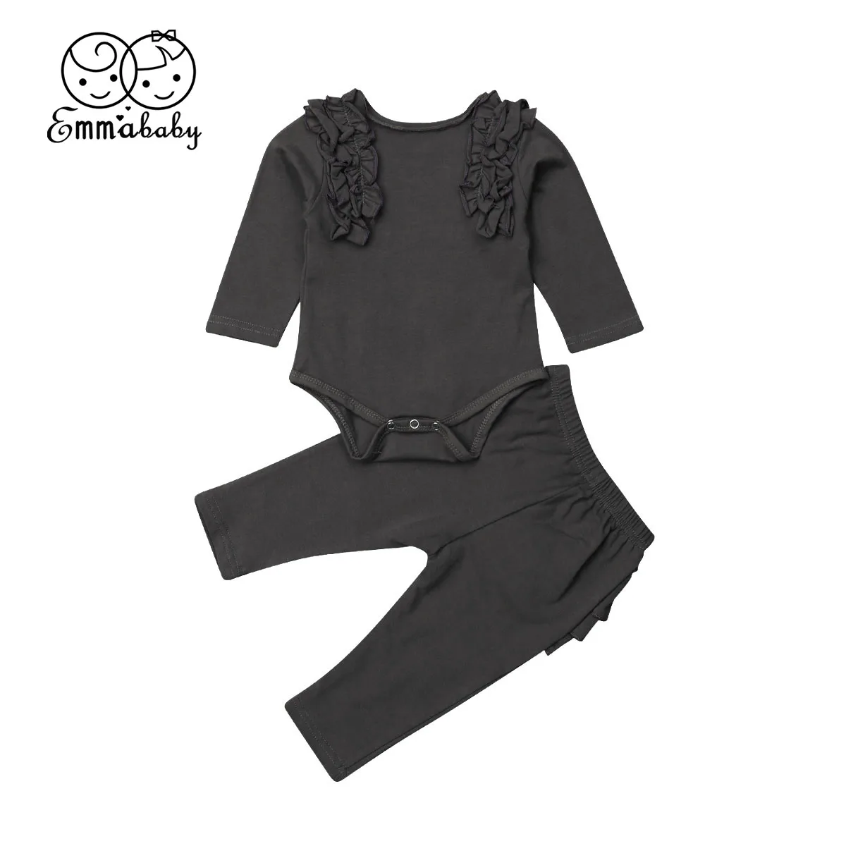Newborn Baby Girls Ruffles Clothes Tops Long Sleeve Bodysuit +Ruffles Pants Shorts Outfit Size 0-24M
Newborn Baby Girls Ruffles Clothes Tops Long Sleeve Bodysuit +Ruffles Pants Shorts Outfit Size 0-24M