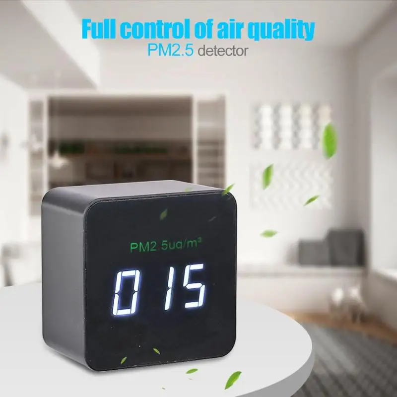 Mini Portable Smart Air Quality PM2.5 Monitor Detector Gas Analyzer Tester Air Quality Monitor Laser PM2.5 Detector Tester
Mini Portable Smart Air Quality PM2.5 Monitor Detector Gas Analyzer Tester Air Quality Monitor Laser PM2.5 Detector Tester