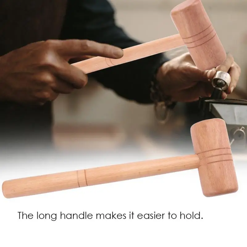 25cm Length Wooden Hammer Jewelry Repair Making DIY Jewelers Silversmith Tool for Gold Silver Platinum Jewelry Making Tools
25cm Length Wooden Hammer Jewelry Repair Making DIY Jewelers Silversmith Tool for Gold Silver Platinum Jewelry Making Tools