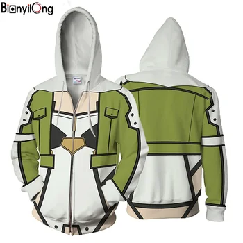 Kirigaya Suguha3D print zipper hoodie unisex sweatshirt men's hooded hoodie BIANYILONG brand custom autumn new
Kirigaya Suguha3D print zipper hoodie unisex sweatshirt men's hooded hoodie BIANYILONG brand custom autumn new